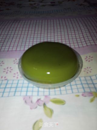 抹茶布丁的做法