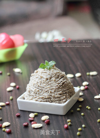 这样的豆沙更健康----四豆沙的做法
