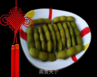 五香毛豆的做法