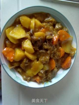 咖哩牛肉的做法