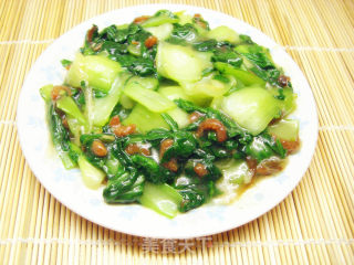 海米油菜的做法
