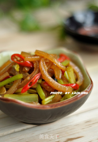 小炒肉皮的做法