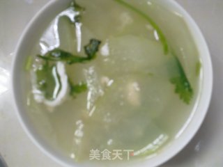 冬瓜虾仁汤的做法