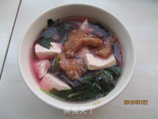 懒人肉片汤（莆田炝肉）的做法