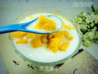 自制芒果酸奶的做法