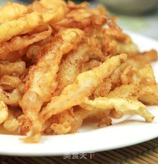 椒盐白饭鱼的做法
