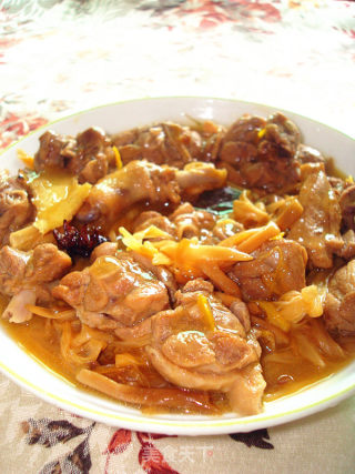 子鸭焖花菜的做法