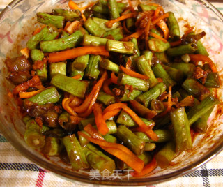 微波炉菜谱--酱香肉末豆角的做法