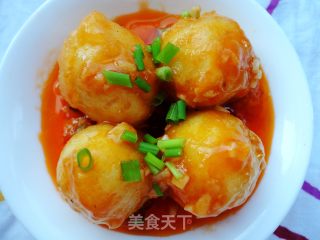 营养美味的家常菜之------茄汁鹌鹑蛋的做法