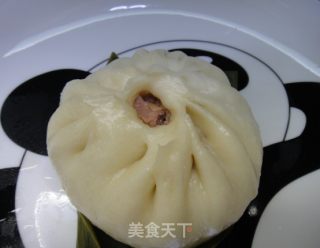鲜肉笋干包子