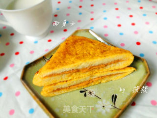 简易早餐西多士的做法