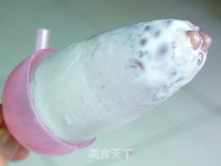 奶香红豆棒冰的做法
