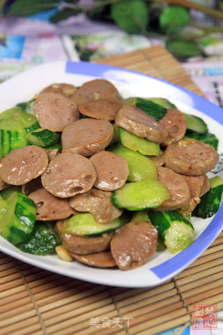 瓜炒牛肉丸的做法