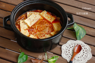 思密达来了——轻轻松松在家做韩料之豆腐泡菜汤的做法