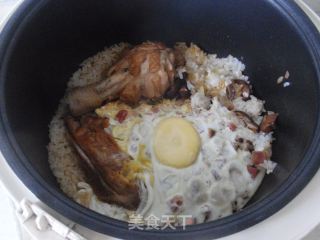 试验成功的煲仔饭的做法