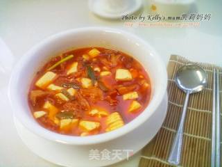 重口味的——酸辣泡菜豆腐汤的做法