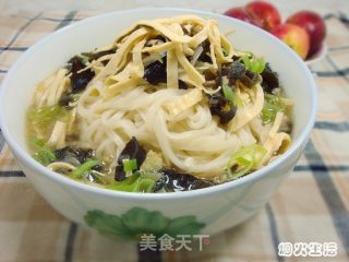 三丝面的做法