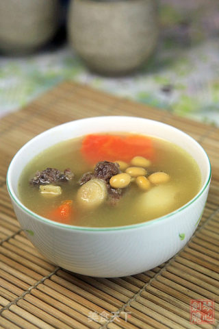 黄豆牛尾汤的做法