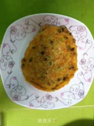 补维生素A的胡萝卜饼的做法