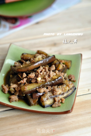 家常肉末茄子的做法