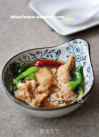 酥肉炖菜的做法