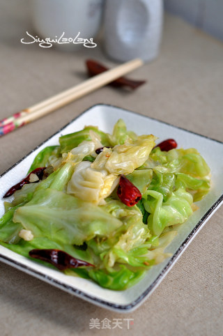 干煸圆白菜的做法
