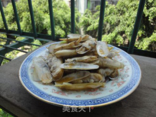 炒香辣蛏子的做法