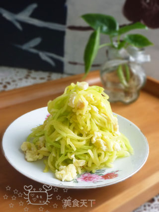 嫩南瓜炒蛋的做法