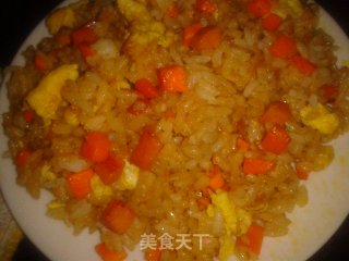 健康版炒饭的做法