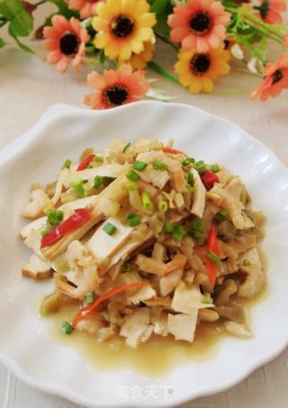 海米豆干的做法