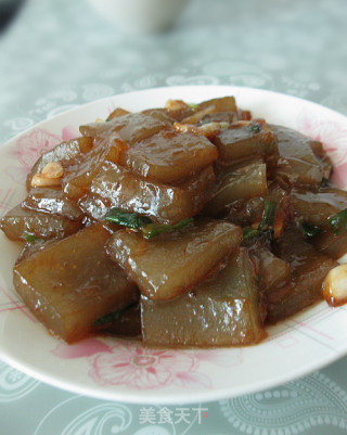 炒凉粉的做法