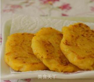 南瓜金丝饼的做法