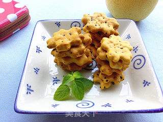 黑芝麻苏打饼的做法