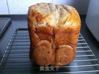 面包机版——核桃坚果吐司的做法