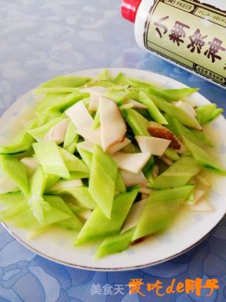 黄瓜炒杏鲍菇的做法