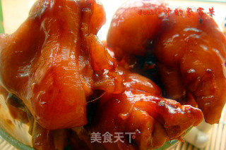 无肉不欢，贴秋膘-【秘制柠檬烧猪蹄】