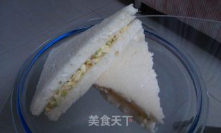 美味三明治的做法