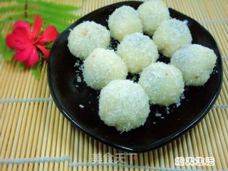 雪花糯米糍的做法