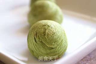 抹茶红豆酥的做法