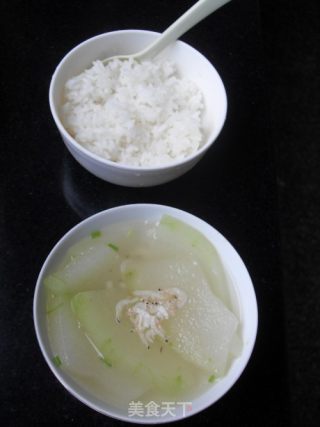 冬瓜虾皮汤的做法