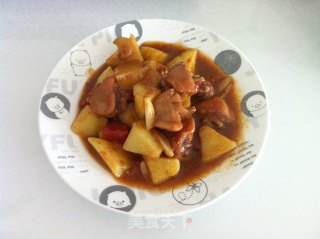 番茄土豆焖鸡翼的做法