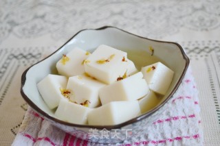 桂花杏仁豆腐的做法