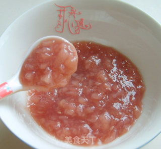 粉红色桃子果酱的做法