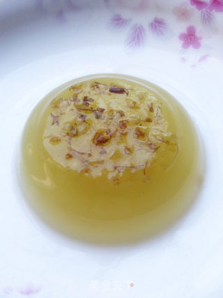 桂花蜂蜜果冻的做法