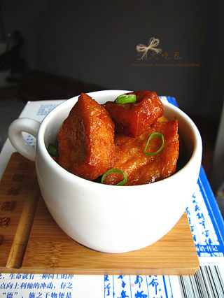 叉烧豆腐泡的做法