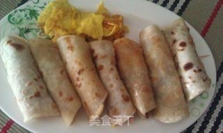 蕃茄黄瓜火腿面饼卷的做法