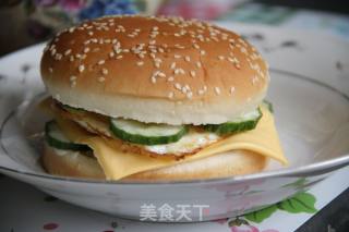 早餐汉堡的做法