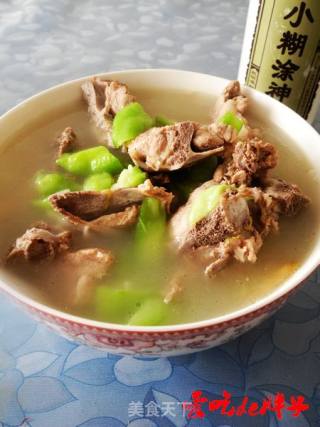 丝瓜大骨汤的做法