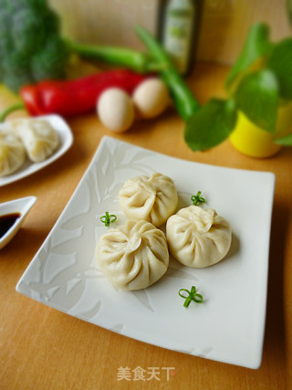 香葱肉包的做法