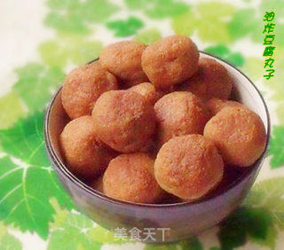 油炸豆腐丸子的做法